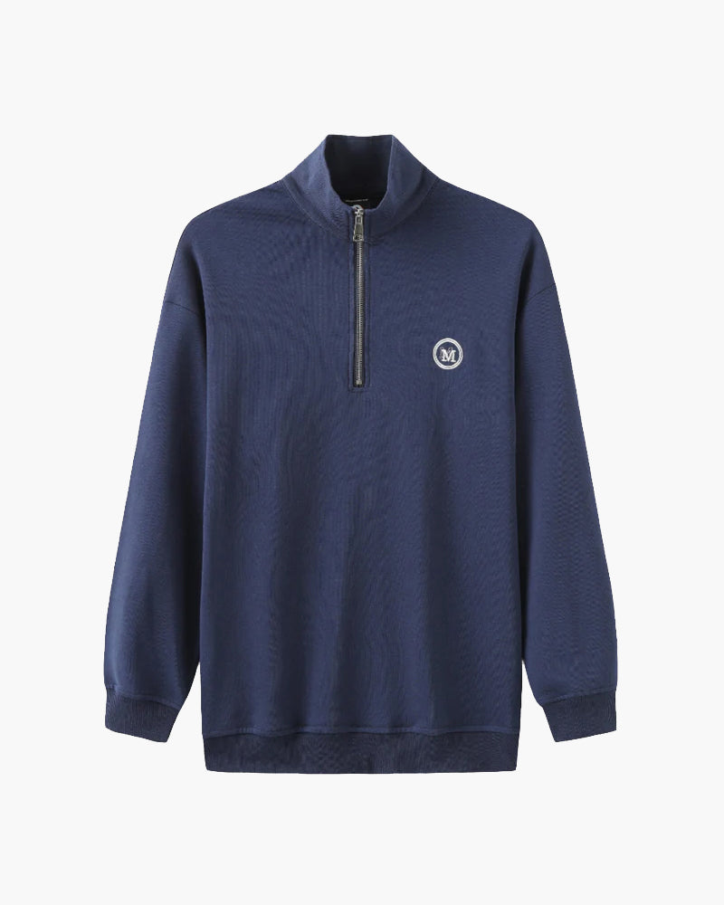 MASON HALF ZIP SWEATSHIRT – Timeless Men's Clothing | Riccardo Ricci