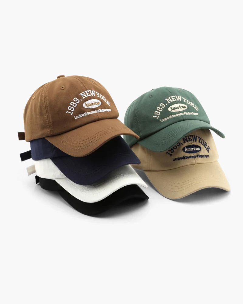 ARCHIE EMBROIDERED BASEBALL CAP