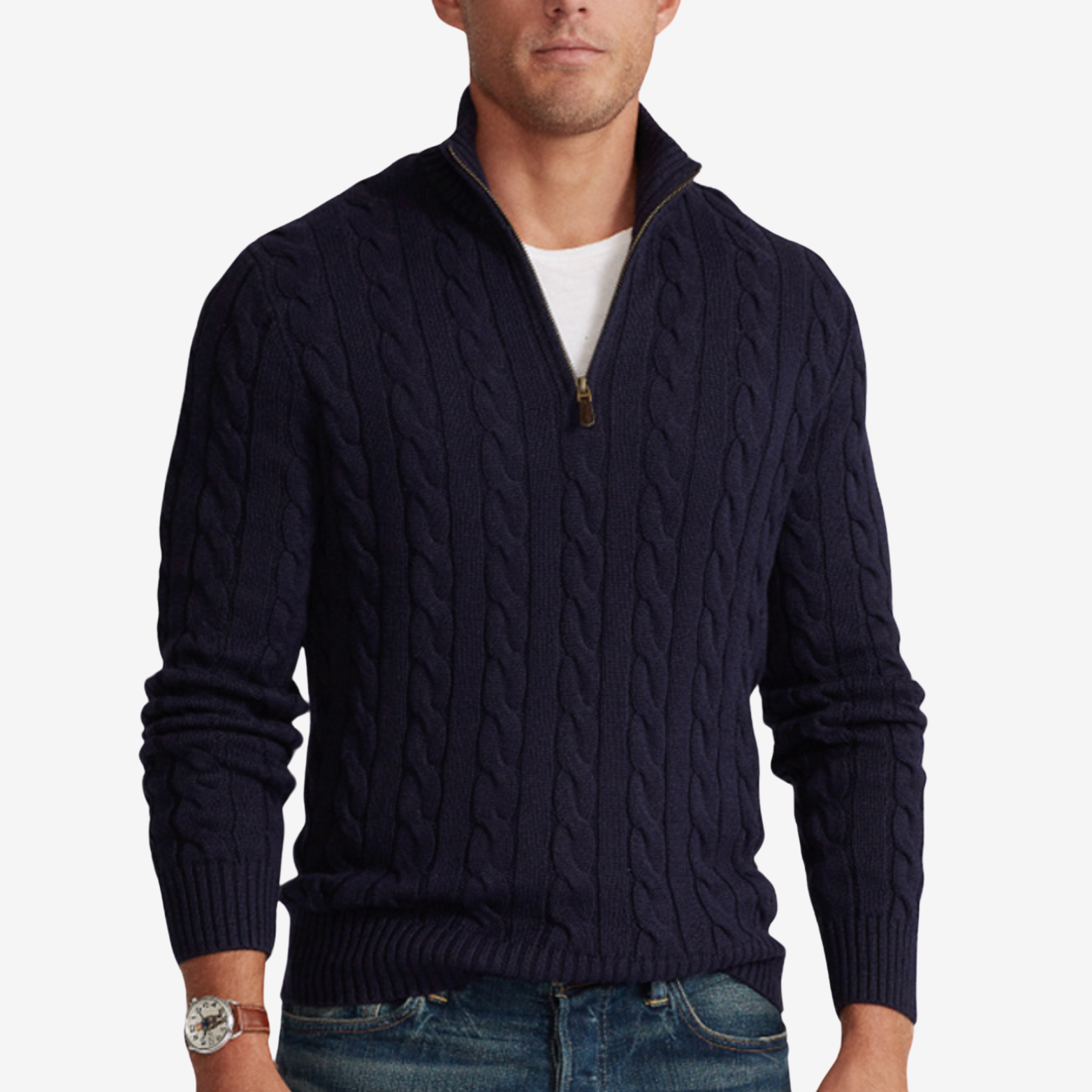 CLAUDIO QUARTER-ZIP – Timeless Men's Clothing | Riccardo Ricci