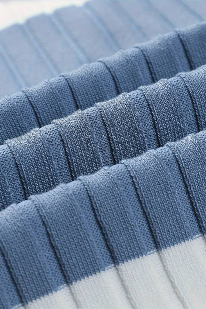 MILES STRIPED KNIT POLO