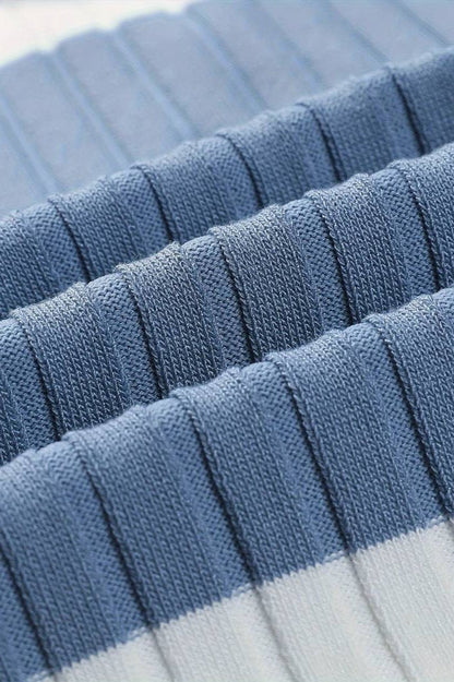 MILES STRIPED KNIT POLO