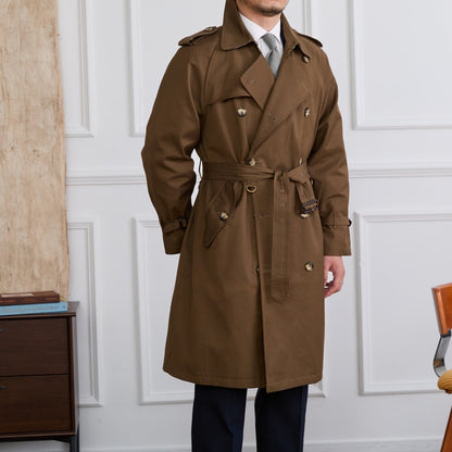 DOMENICO DOUBLE-BREASTED TRENCH COAT