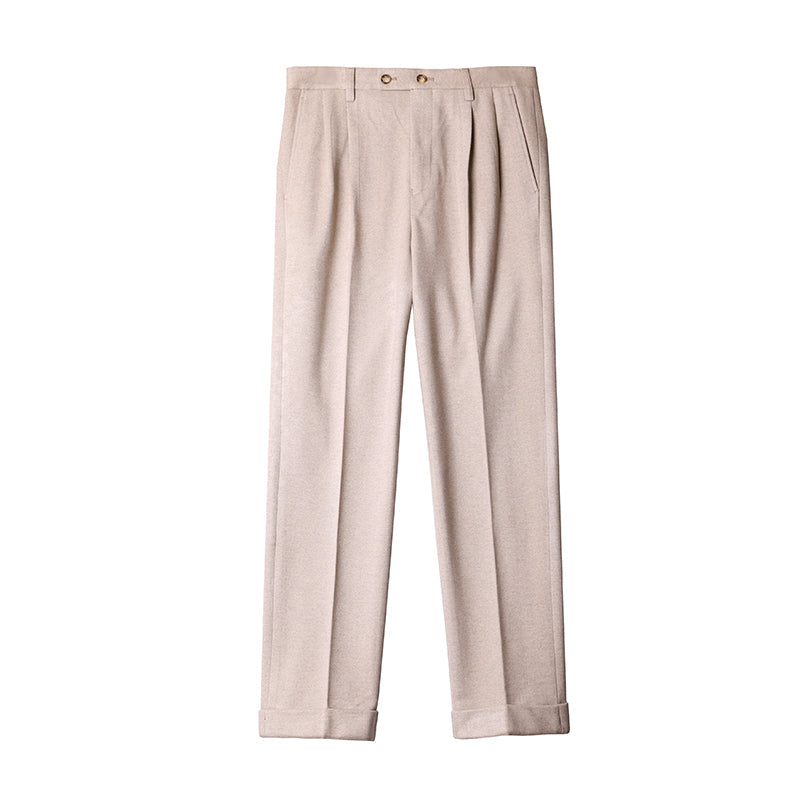 MICHEL PLEATED TROUSERS