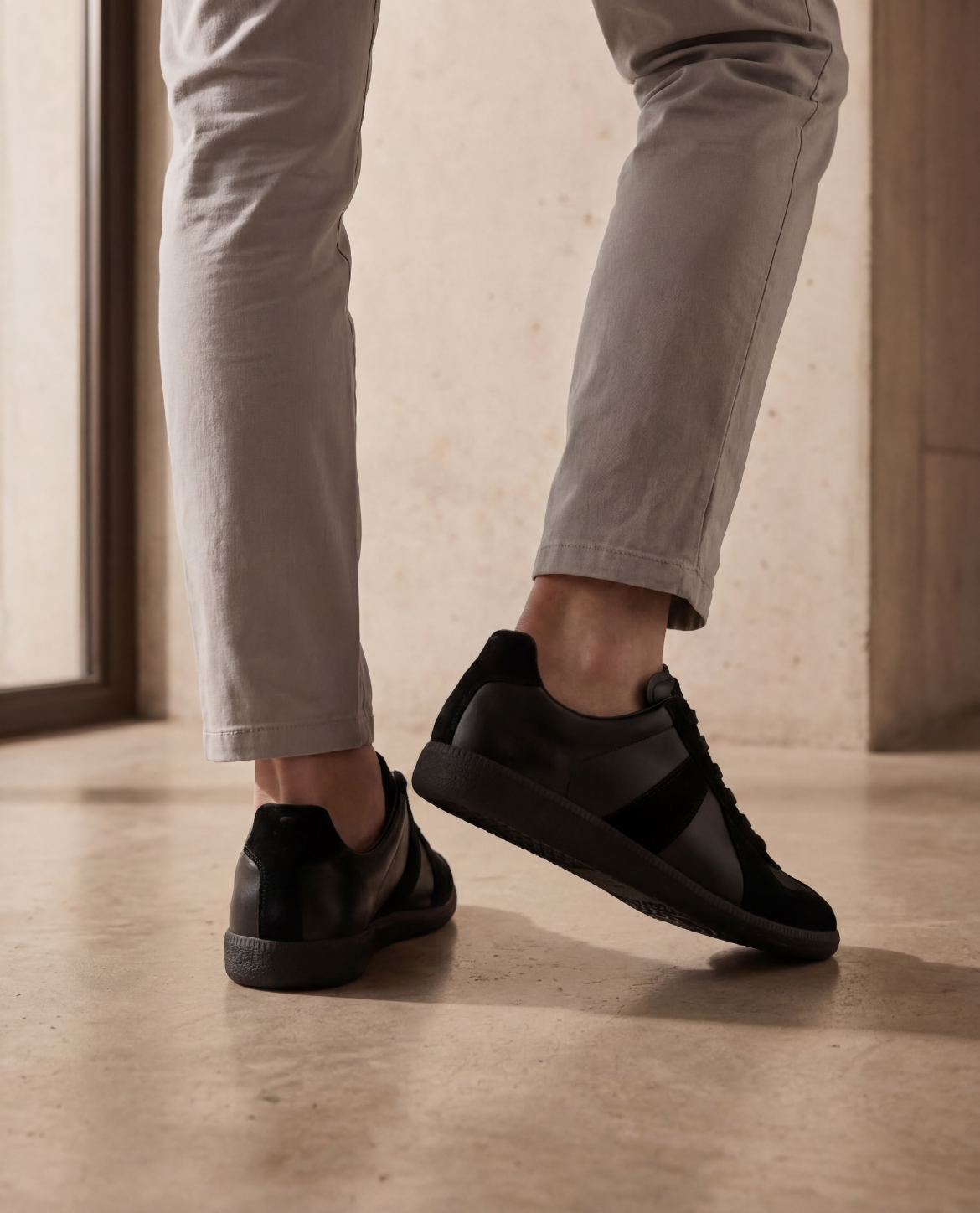 LUCA LEATHER SNEAKERS