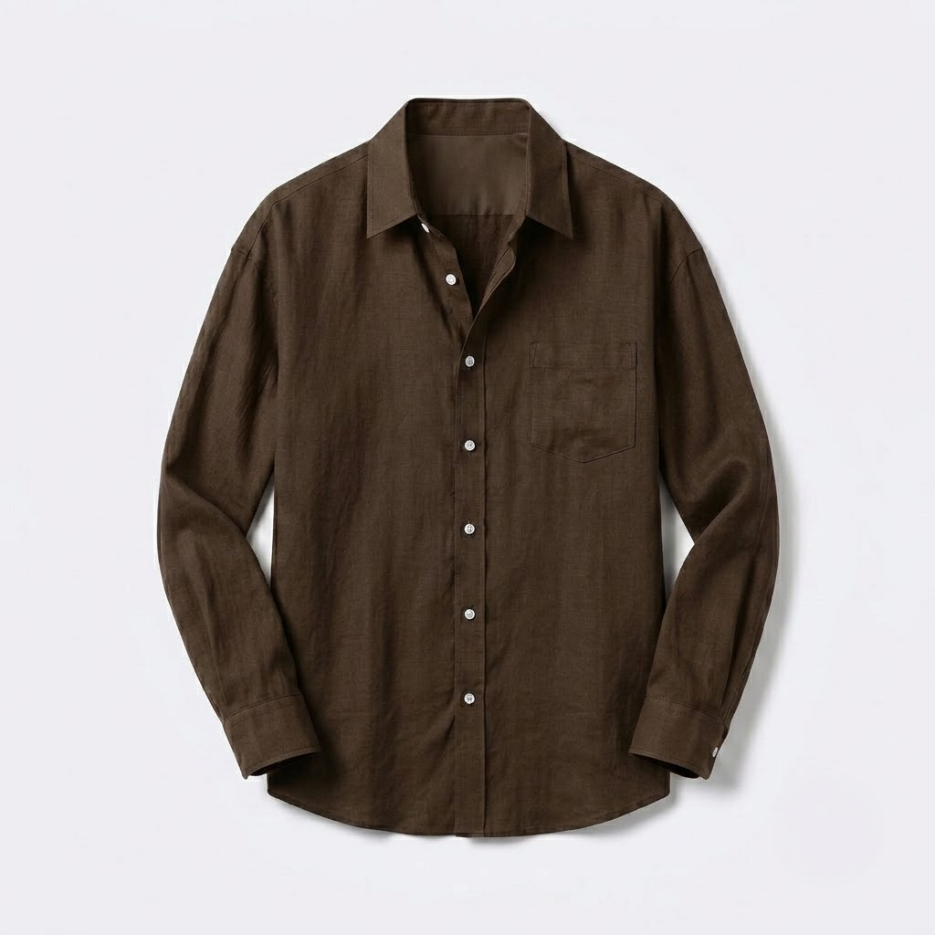 VINCENZO LINEN SHIRT