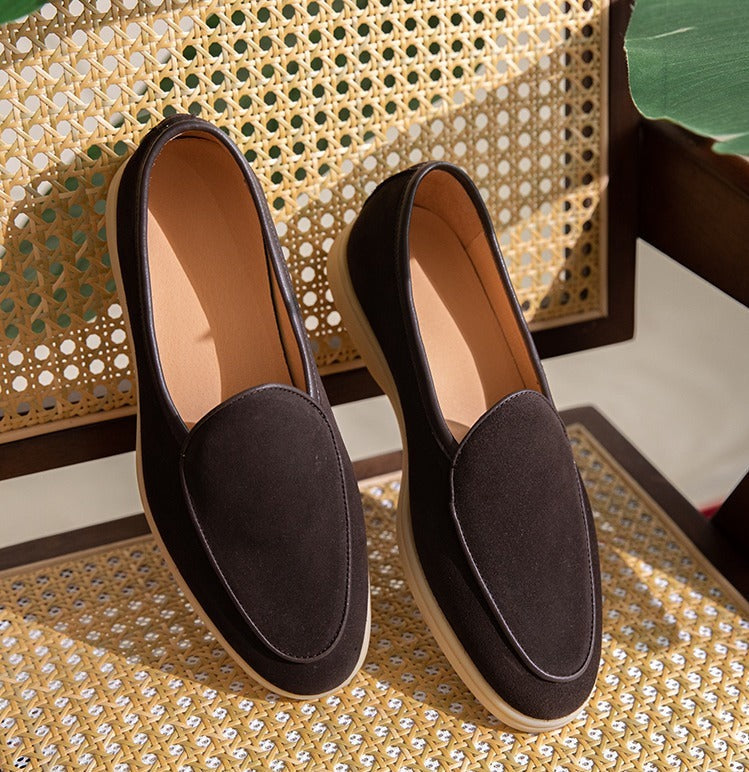 LORENZIO SUEDE SLIP-ON LOAFER