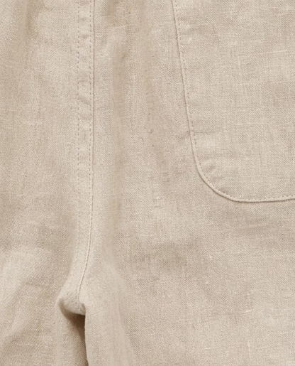 LAZARO LINEN SHORTS