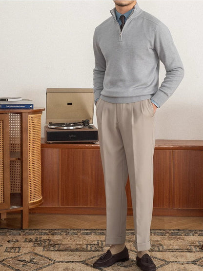 CLAUDIO HALF ZIPPER JUMPER