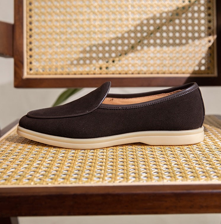 LORENZIO SUEDE SLIP-ON LOAFER