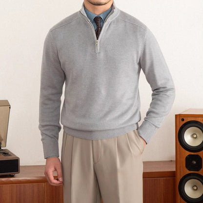 CLAUDIO HALF ZIPPER JUMPER