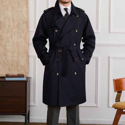 DOMENICO DOUBLE-BREASTED TRENCH COAT