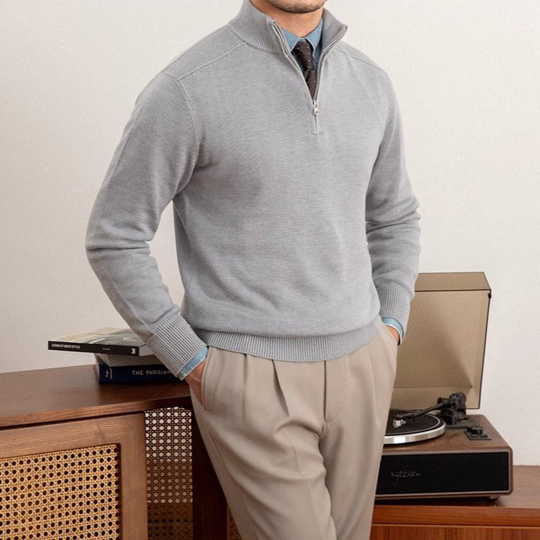 CLAUDIO HALF ZIPPER JUMPER