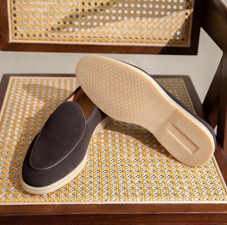 LORENZIO SUEDE SLIP-ON LOAFER