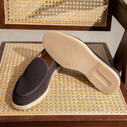 LORENZIO SUEDE SLIP-ON LOAFER