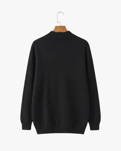 BENNETT MERINO FULL-ZIP SWEATER