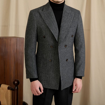PAOLO DOUBLE-BREASTED BLAZER
