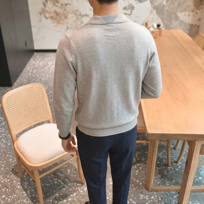 HENRY LONG SLEEVE POLO
