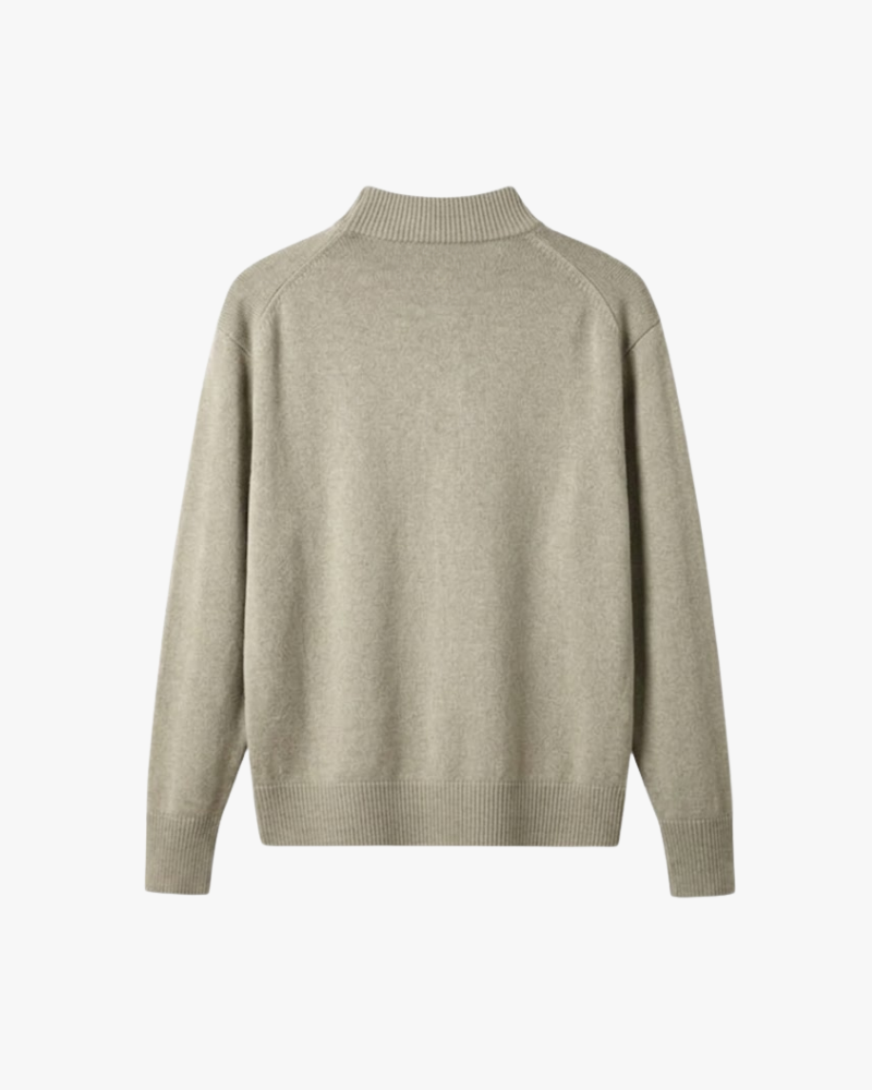 HARVEY MERINO MOCK NECK SWEATER