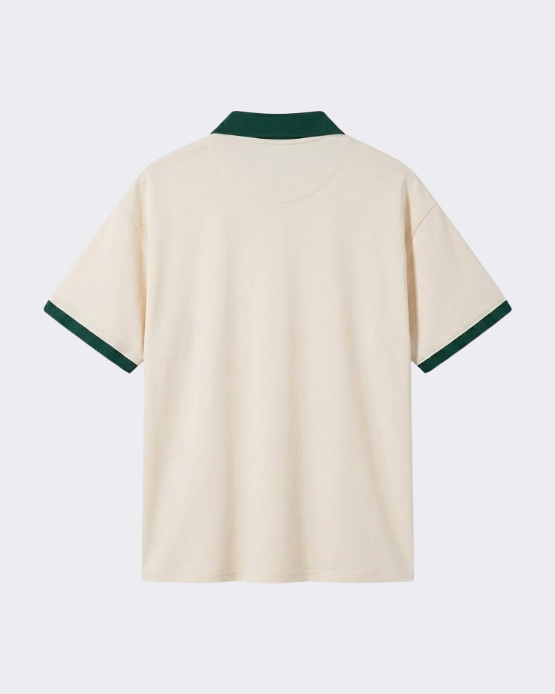 EVAN CONTRAST KNIT POLO