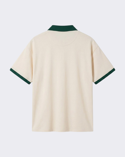 EVAN CONTRAST KNIT POLO