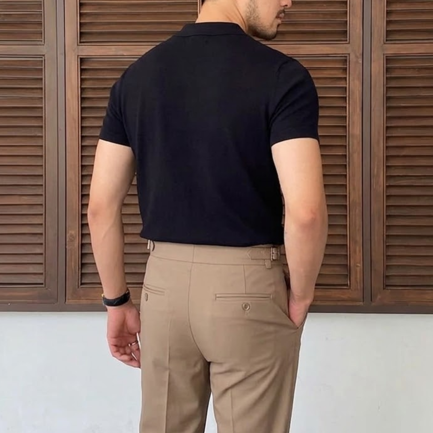 ANGELO KNIT POLO