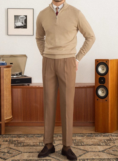 CLAUDIO HALF ZIPPER JUMPER