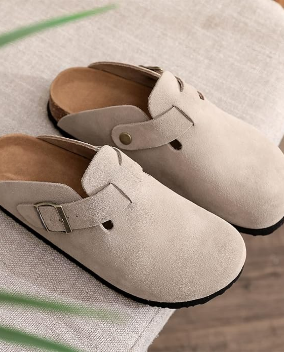 ERNESTO SUEDE CLOGS