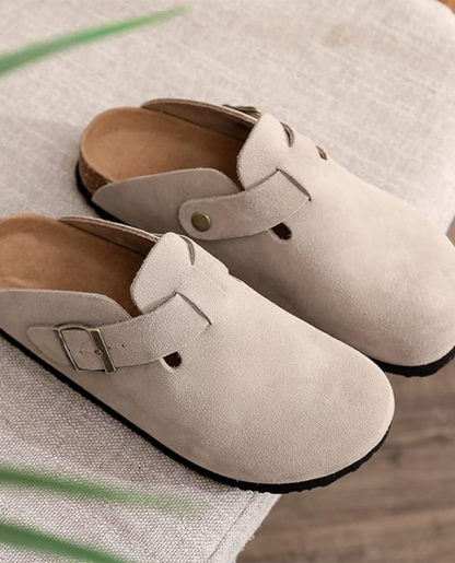 ERNESTO SUEDE CLOGS