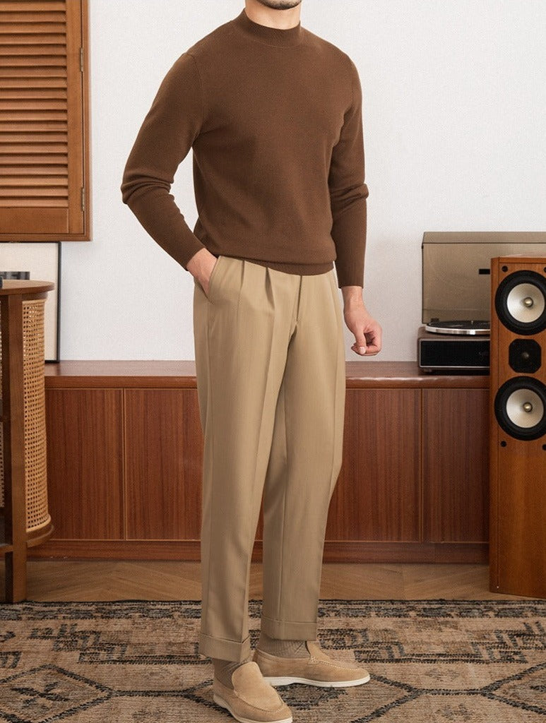 AXEL KNIT MOCK NECK – Timeless Men's Clothing | Riccardo Ricci