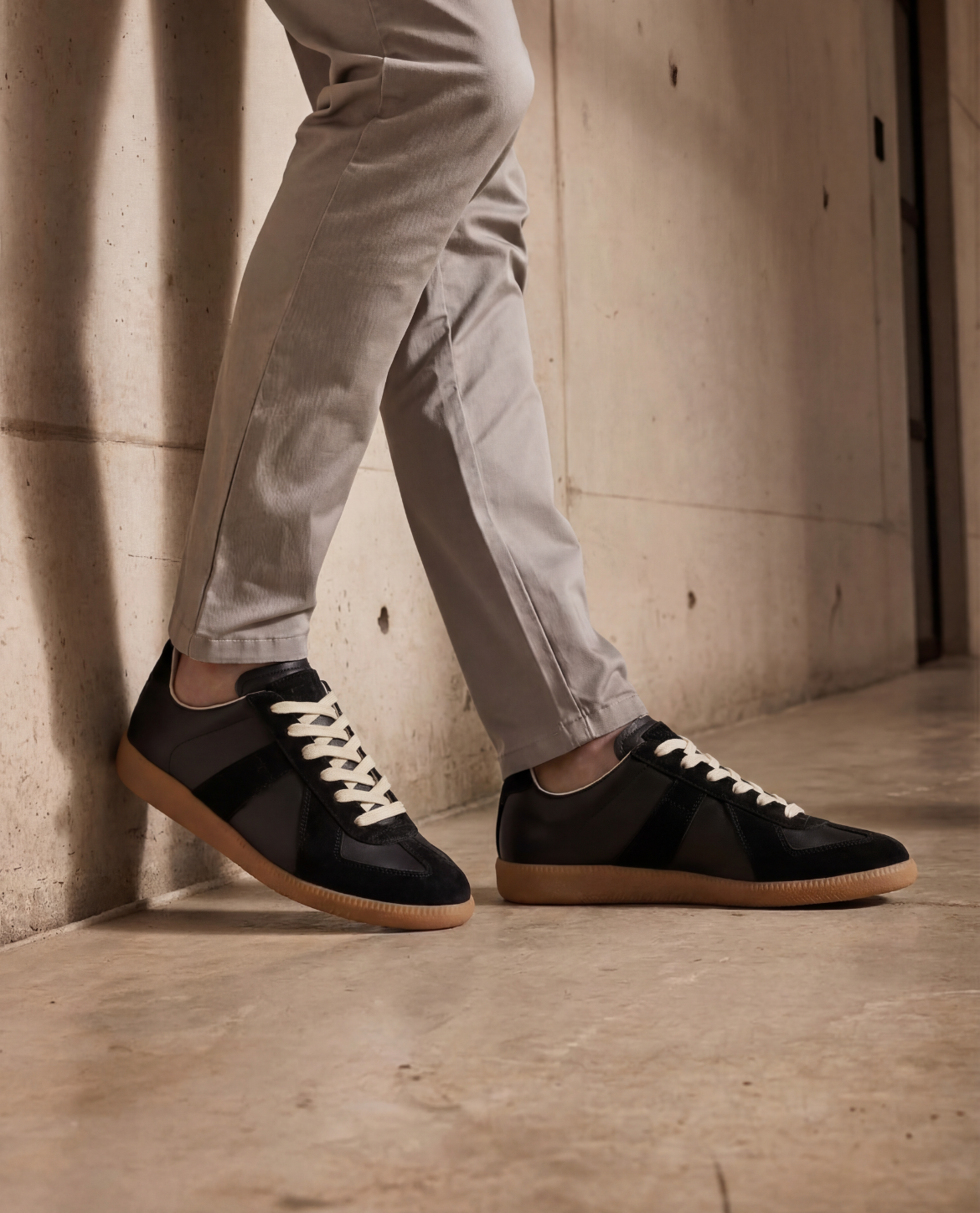 ERNEST LEATHER SNEAKERS
