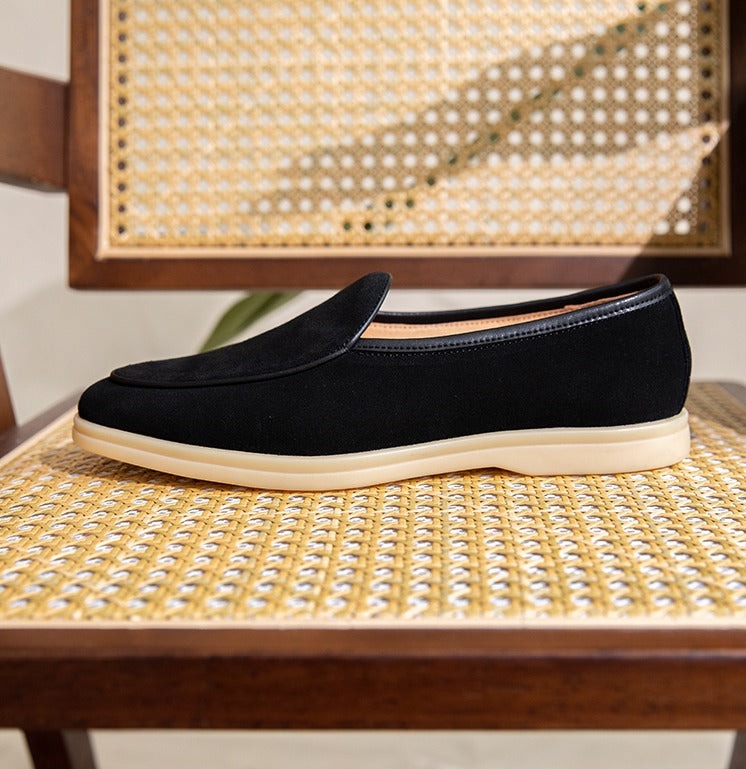 LORENZIO SUEDE SLIP-ON LOAFER