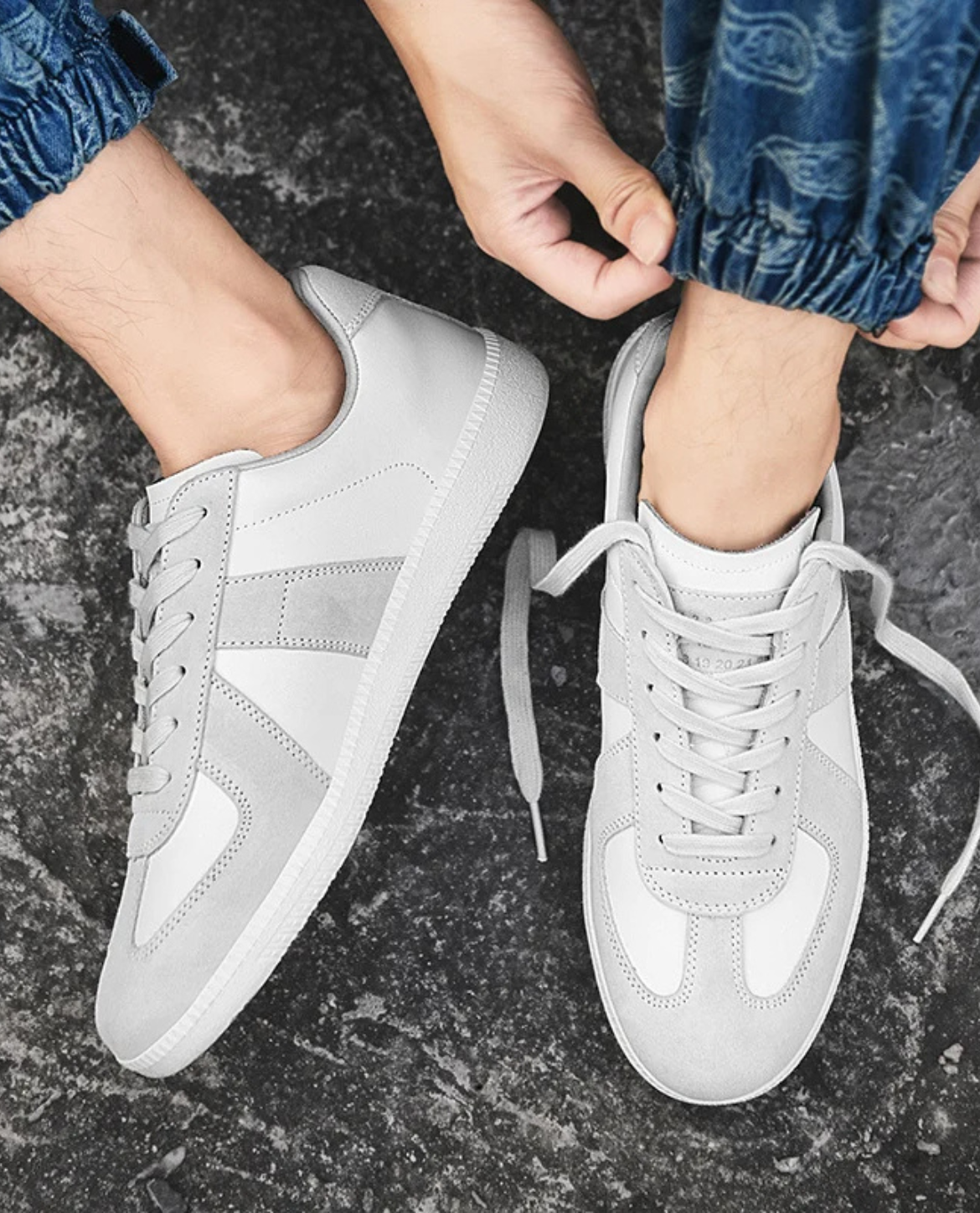 ROSSANO LEATHER SNEAKERS