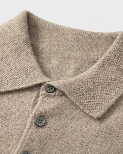 ROWAN MERINO HENLEY SWEATER