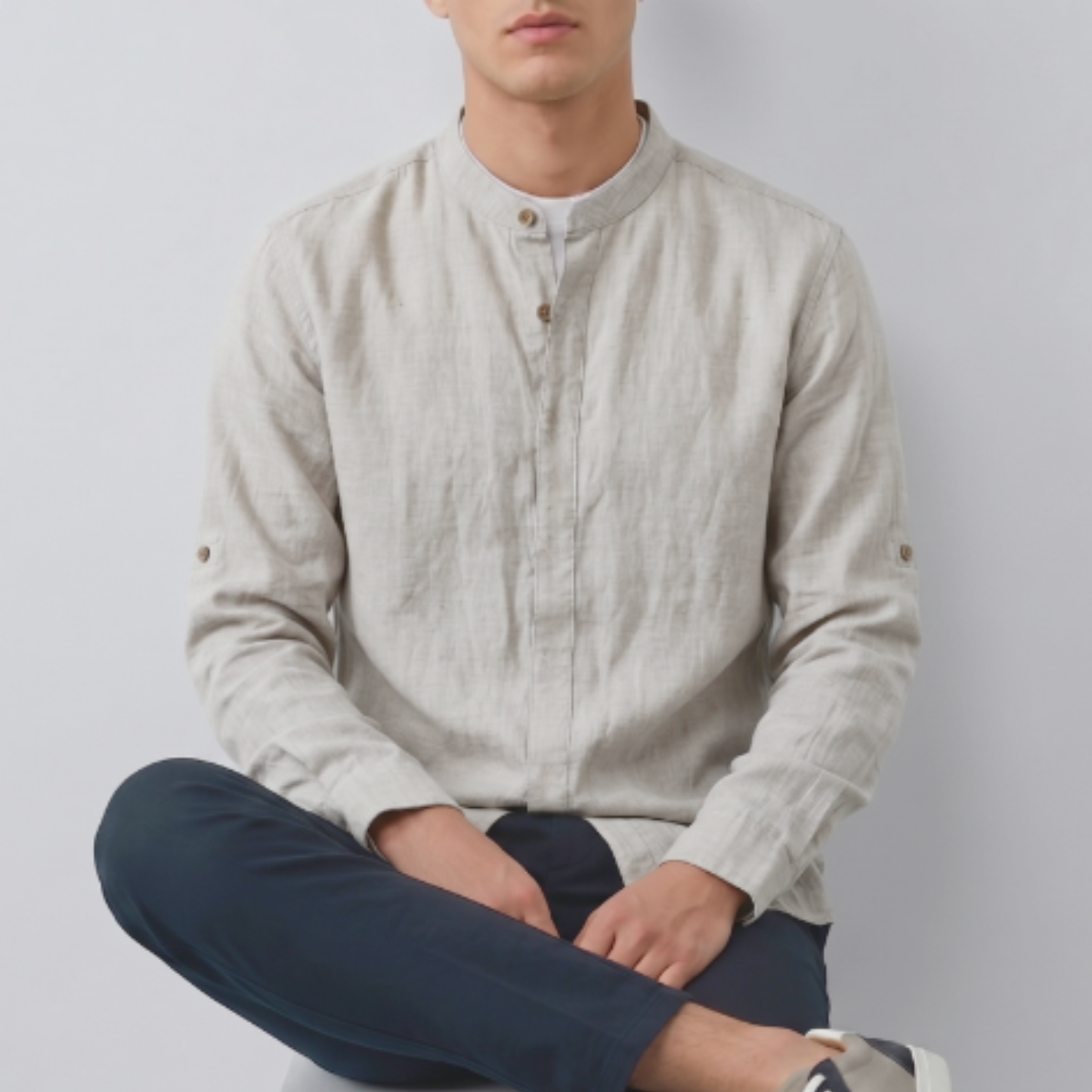 RAVELLO LINEN SHIRT