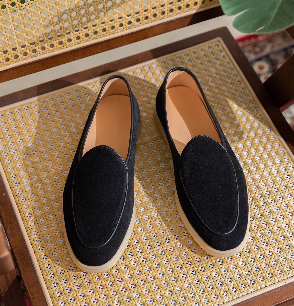 LORENZIO SUEDE SLIP-ON LOAFER