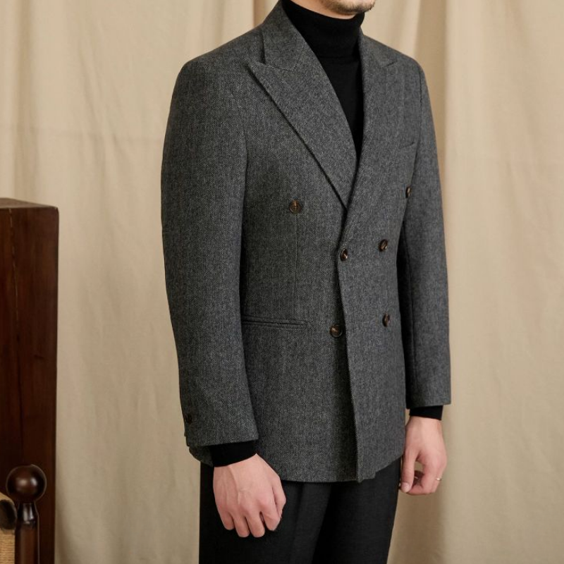 PAOLO DOUBLE-BREASTED BLAZER