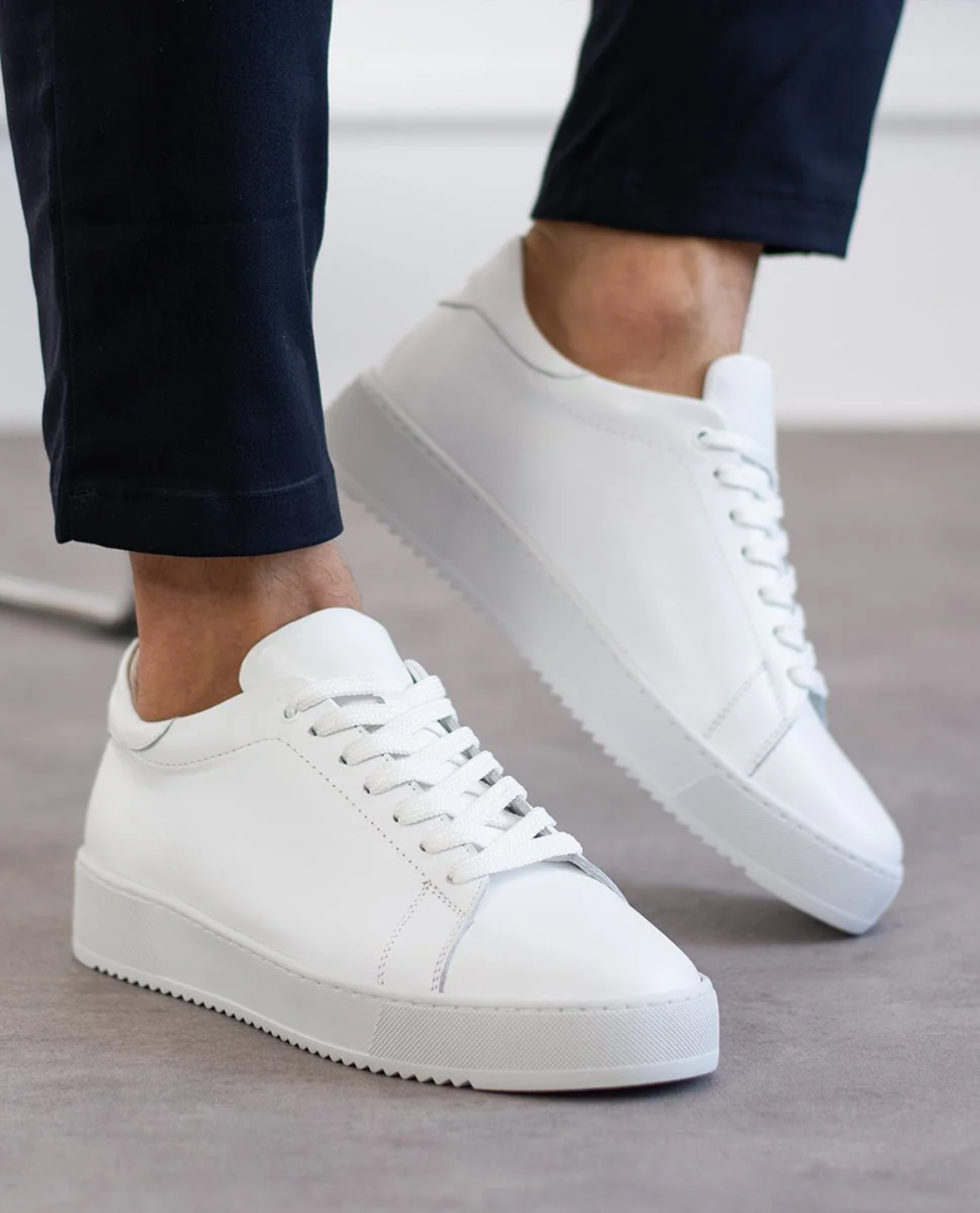 RICO LEATHER SNEAKERS