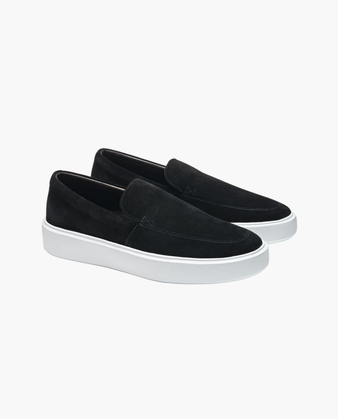 ROCKY SUEDE SLIP ONS