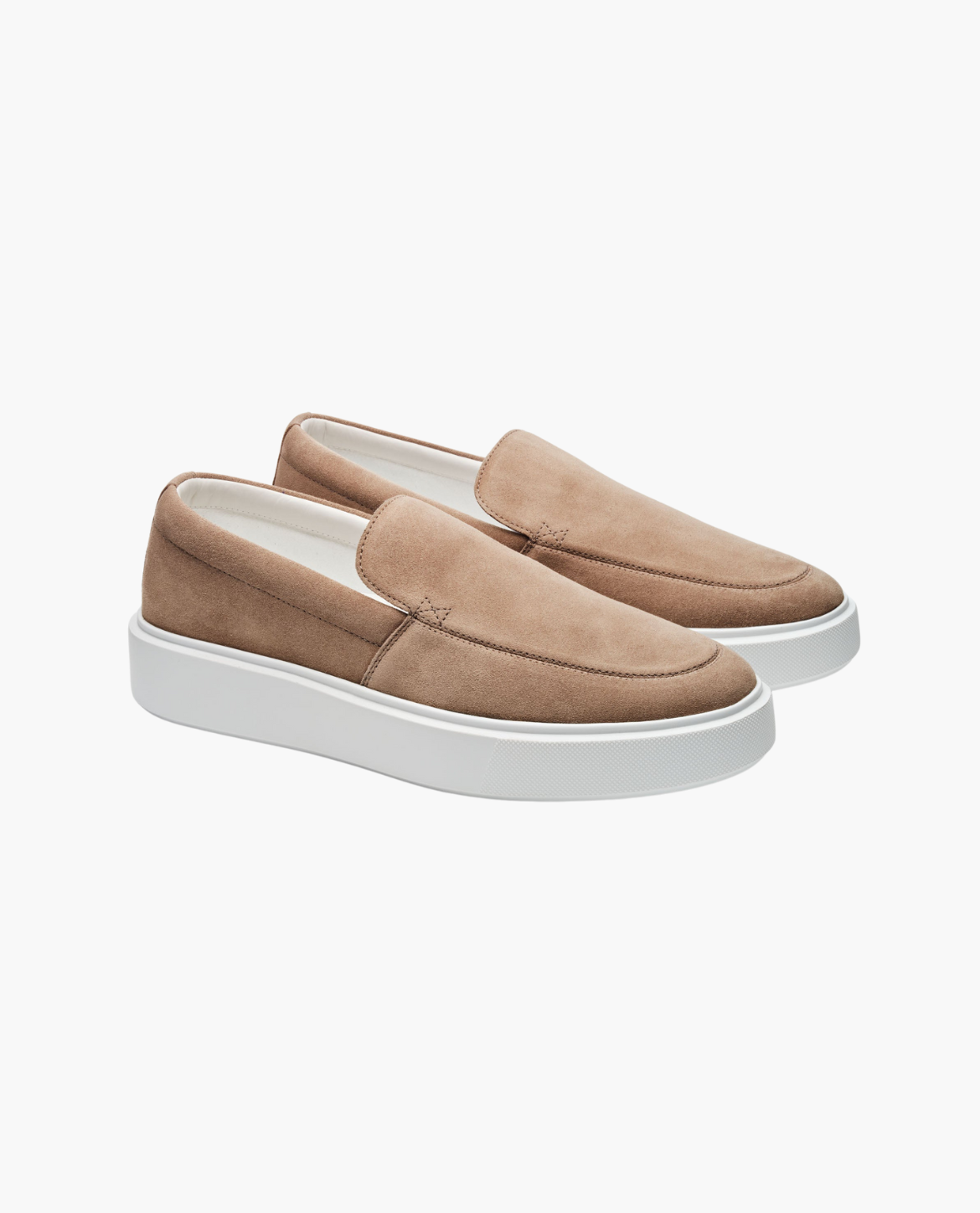 ROCKY SUEDE SLIP ONS