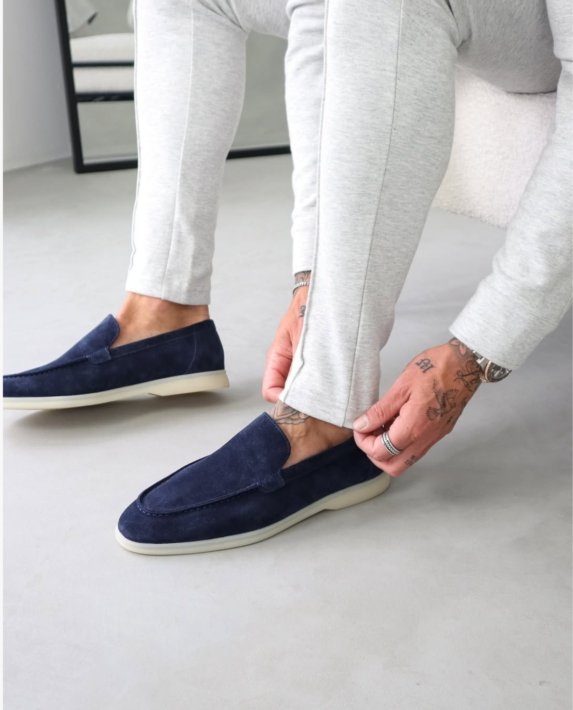 FAZIO LEATHER SNEAKERS
