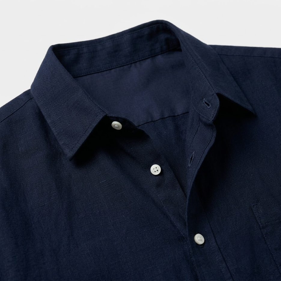 VINCENZO LINEN SHIRT