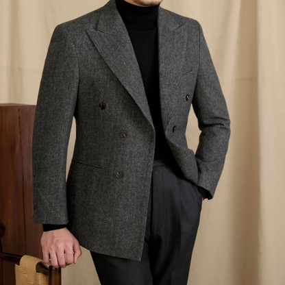 PAOLO DOUBLE-BREASTED BLAZER