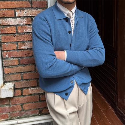 FELIPE COLLARED CARDIGAN