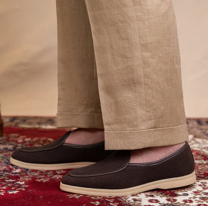 LORENZIO SUEDE SLIP-ON LOAFER