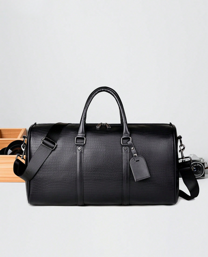 CHANDLER LEATHER DUFFLE BAG