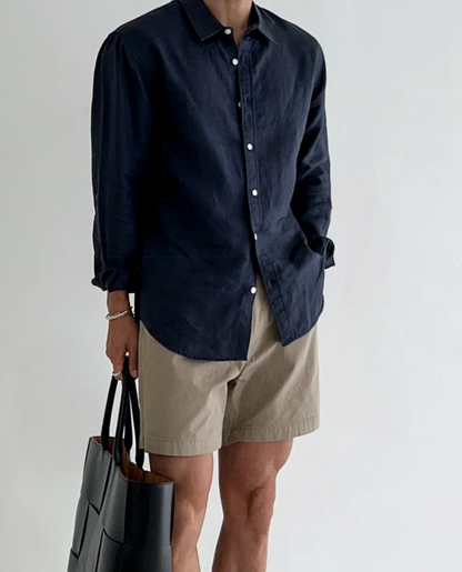 ADRIANO LINEN SHIRT