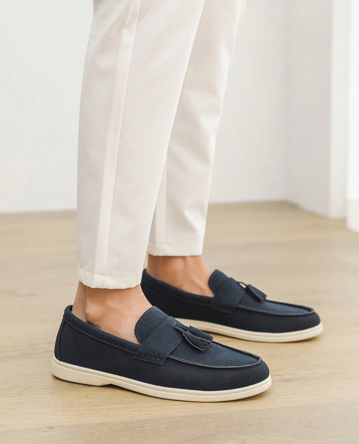 DONATO SORRENTO SUEDE LOAFERS