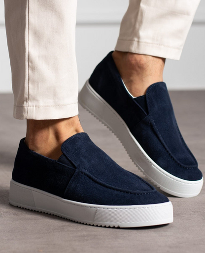 ULLIVIERI SUEDE SLIP ONS