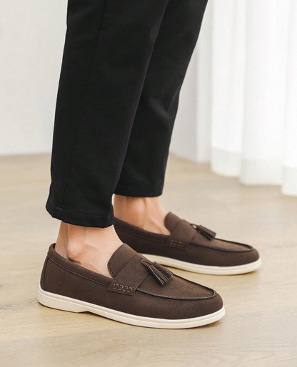 DONATO SORRENTO SUEDE LOAFERS