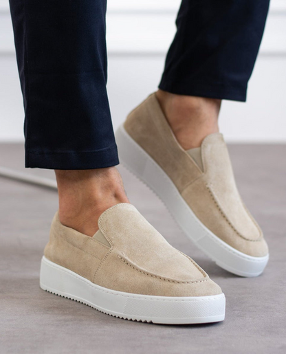 ULLIVIERI SUEDE SLIP ONS